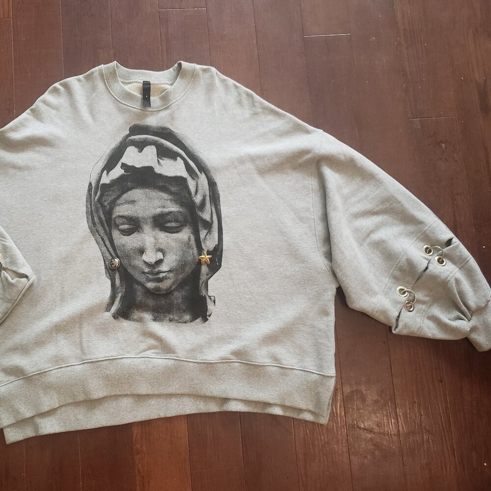 Bulldog X inch and up Oversized Sweater